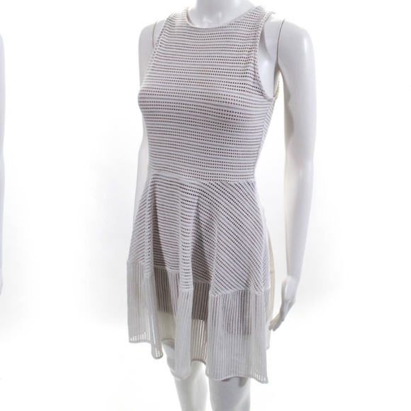 BCBGMAXAZRIA SLEEVELESS CREW NECK A LINE DRess xs - Picture 3 of 6